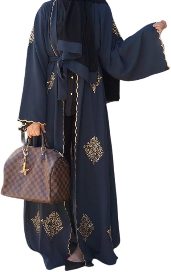 Nukhbaa Womens Abaya Made With Fine Fabric