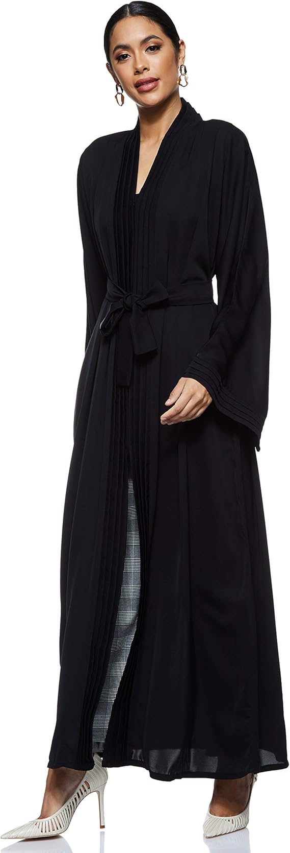 Nukhbaa Women's Abaya, Black
