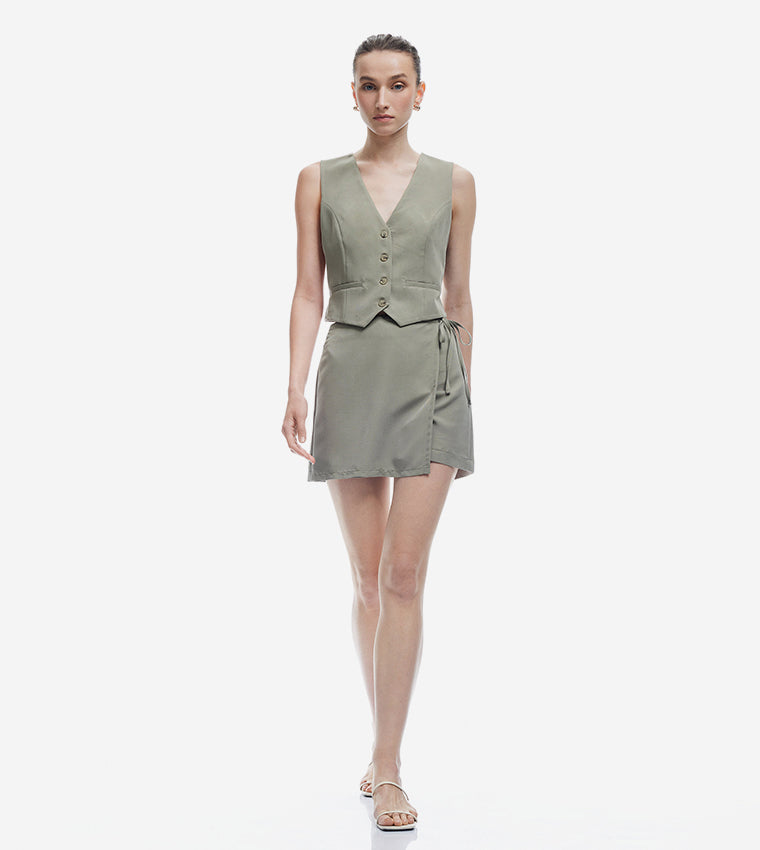Koton Modal Envelop Mini Skort