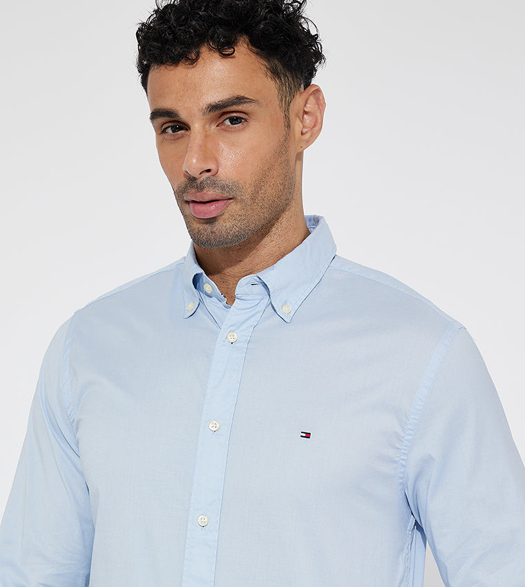 Tommy Hilfiger Logo Detail Long Sleeves Shirt