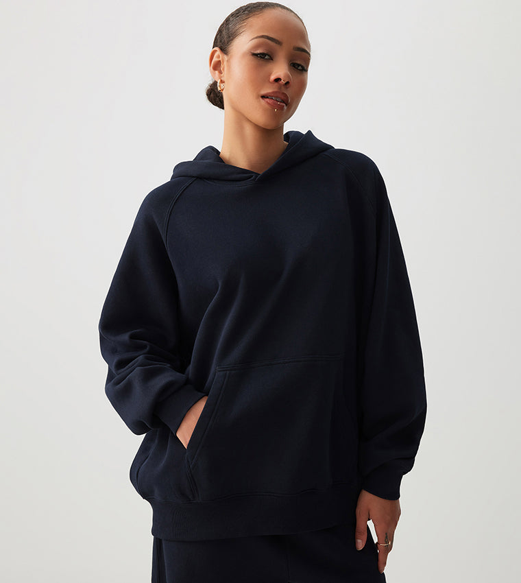 Ardene Solid Oversized Hoodie