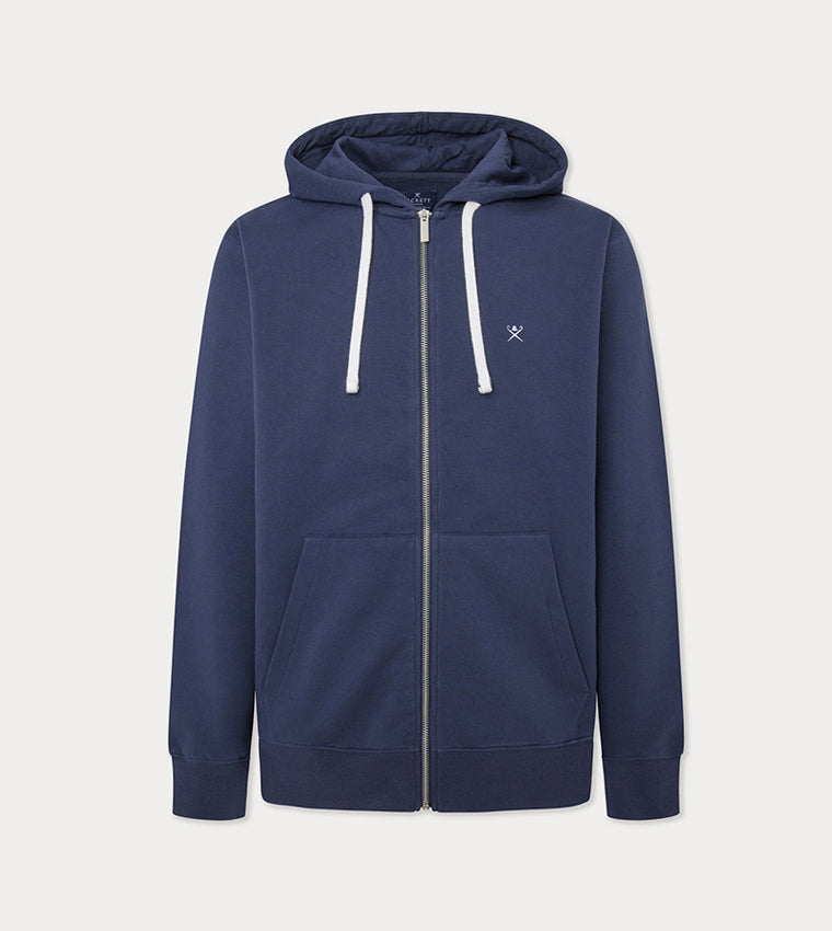 Hackett Logo Embroidered Hooded Jacket