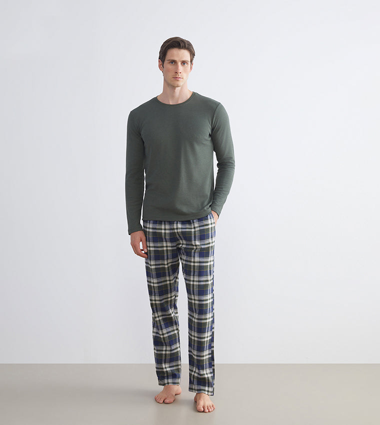 LC Waikiki Printed Long Sleeves Pyjama Set