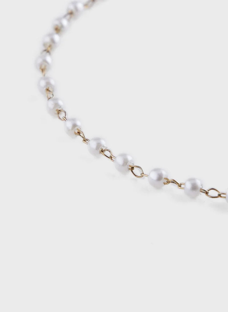 Lady Mauve Anklet