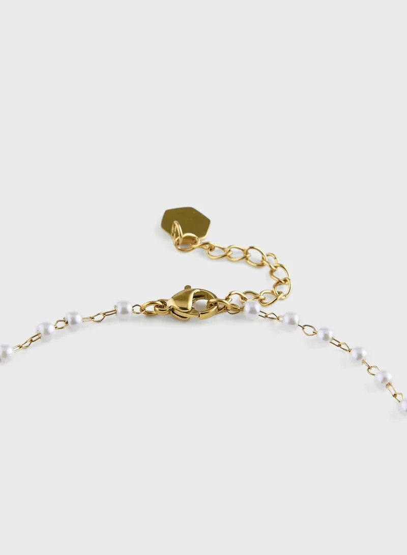 Lady Mauve Anklet