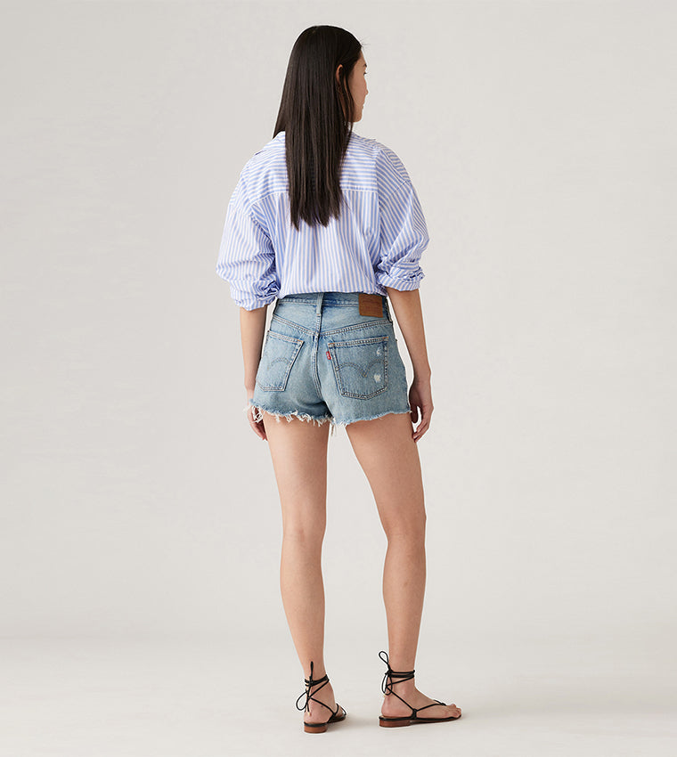 Levi's 501 Original High Rise Denim Shorts