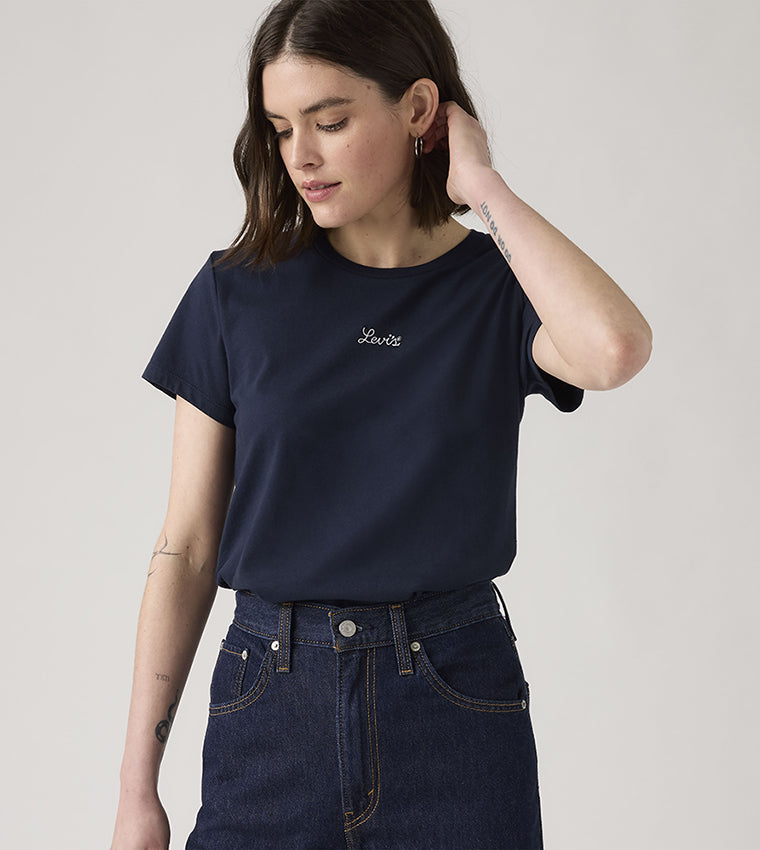 Levi's Logo Embroidered Short Sleeves T-Shirt