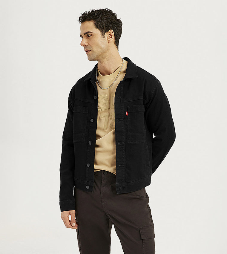 Levi's Pocket Detail Long Sleeves Denim Jacket