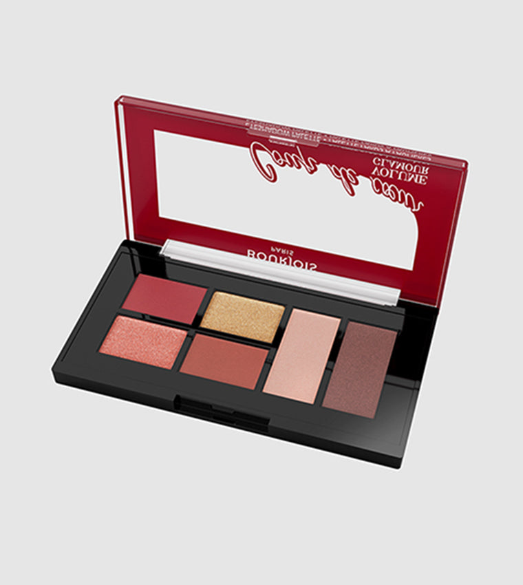 Max Factor Masterpiece Nude Palette - Contouring Eye Shadows - 8 Perfectly Paired Shades - Dual-Tip Applicator - 04 Peacock Nudes, 6.5G - 0.22 Fl Oz