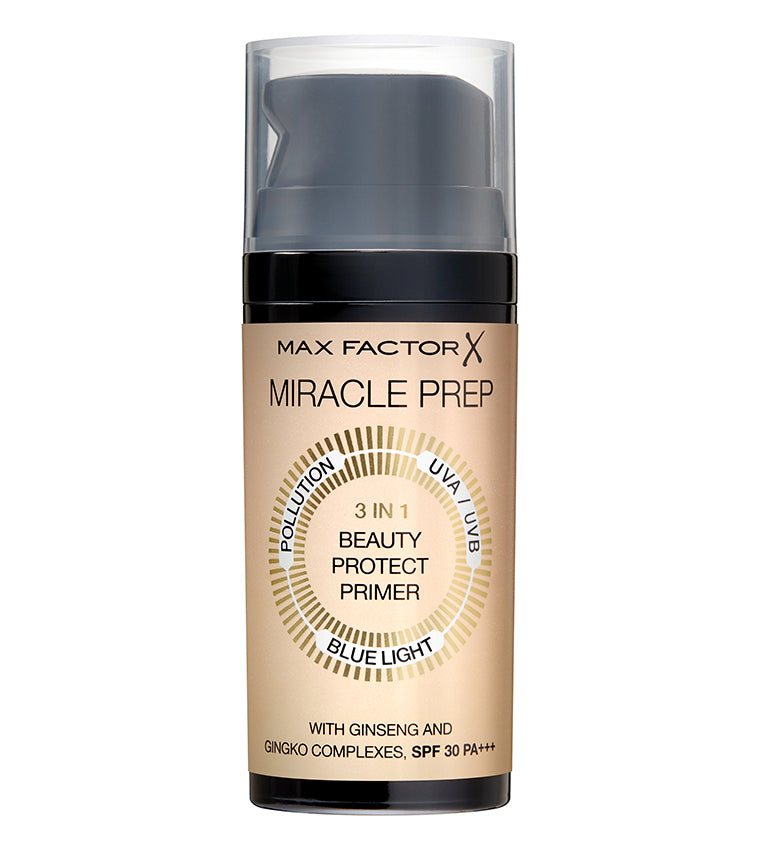 Max Factor  Miracle Prep Beauty Protect Primer Spf30 Pa+++, 30 ml