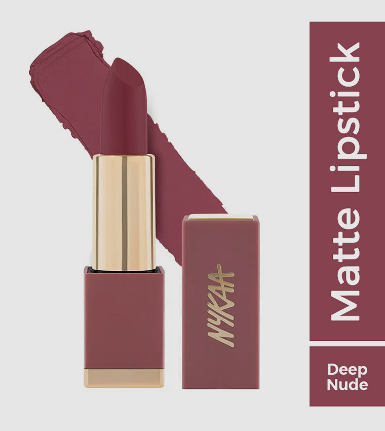 Nykaa Matte Luxe Lipstick Artisanal Coffee 4.8gm