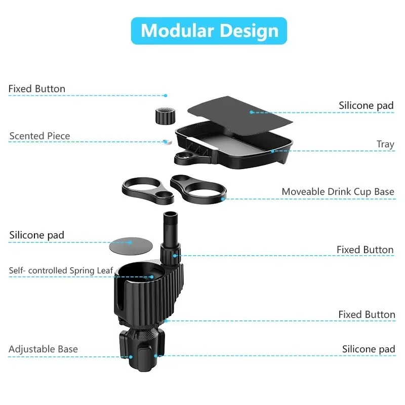 4-in-1 Car Cup Organizer