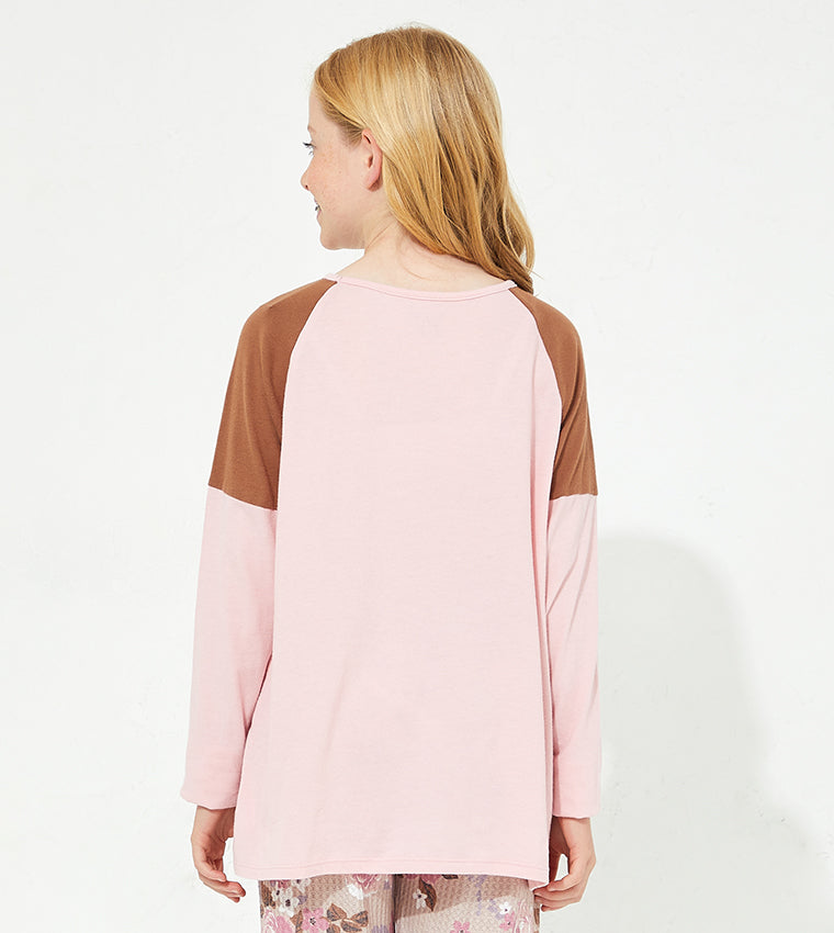 The Children's Place Graphic Printed Color Block Active T-Shirt