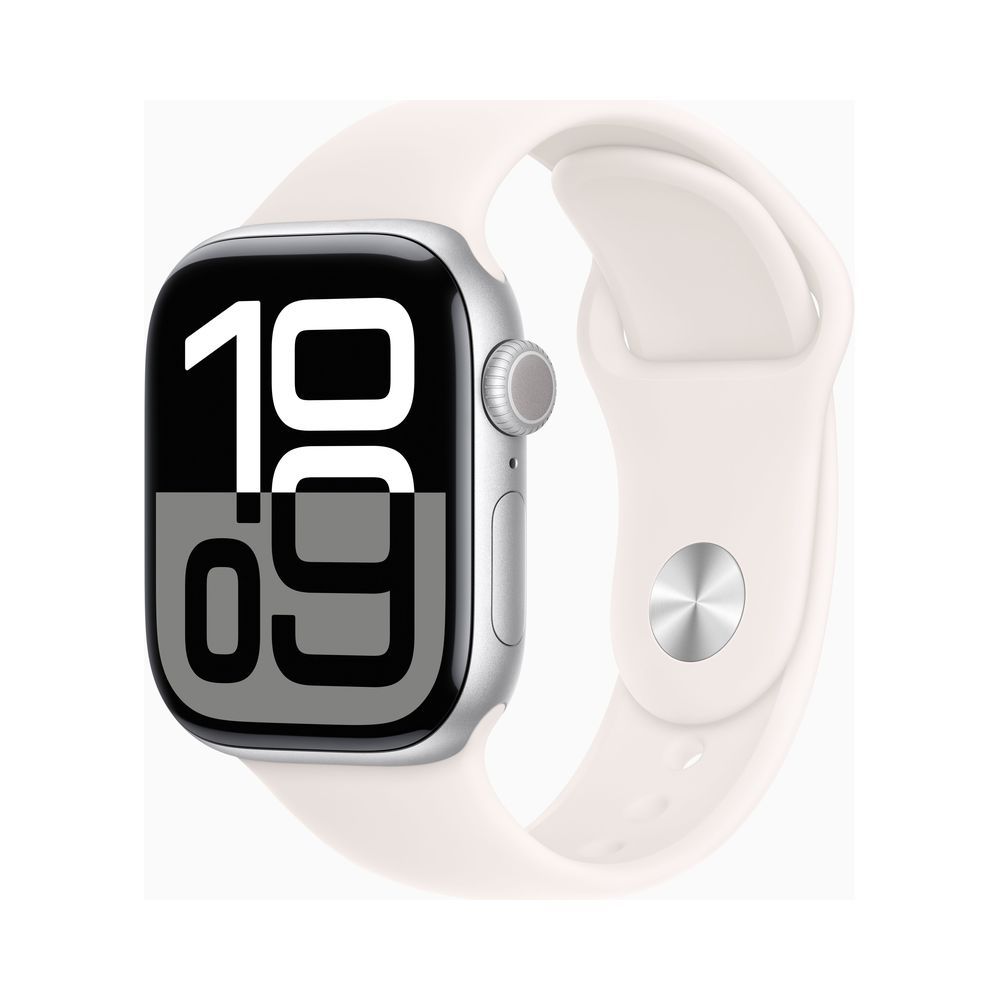 Apple Watch Series 10 – GPS, 46mm, Jet Black, Sport Band